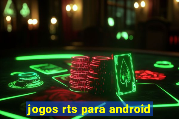 jogos rts para android